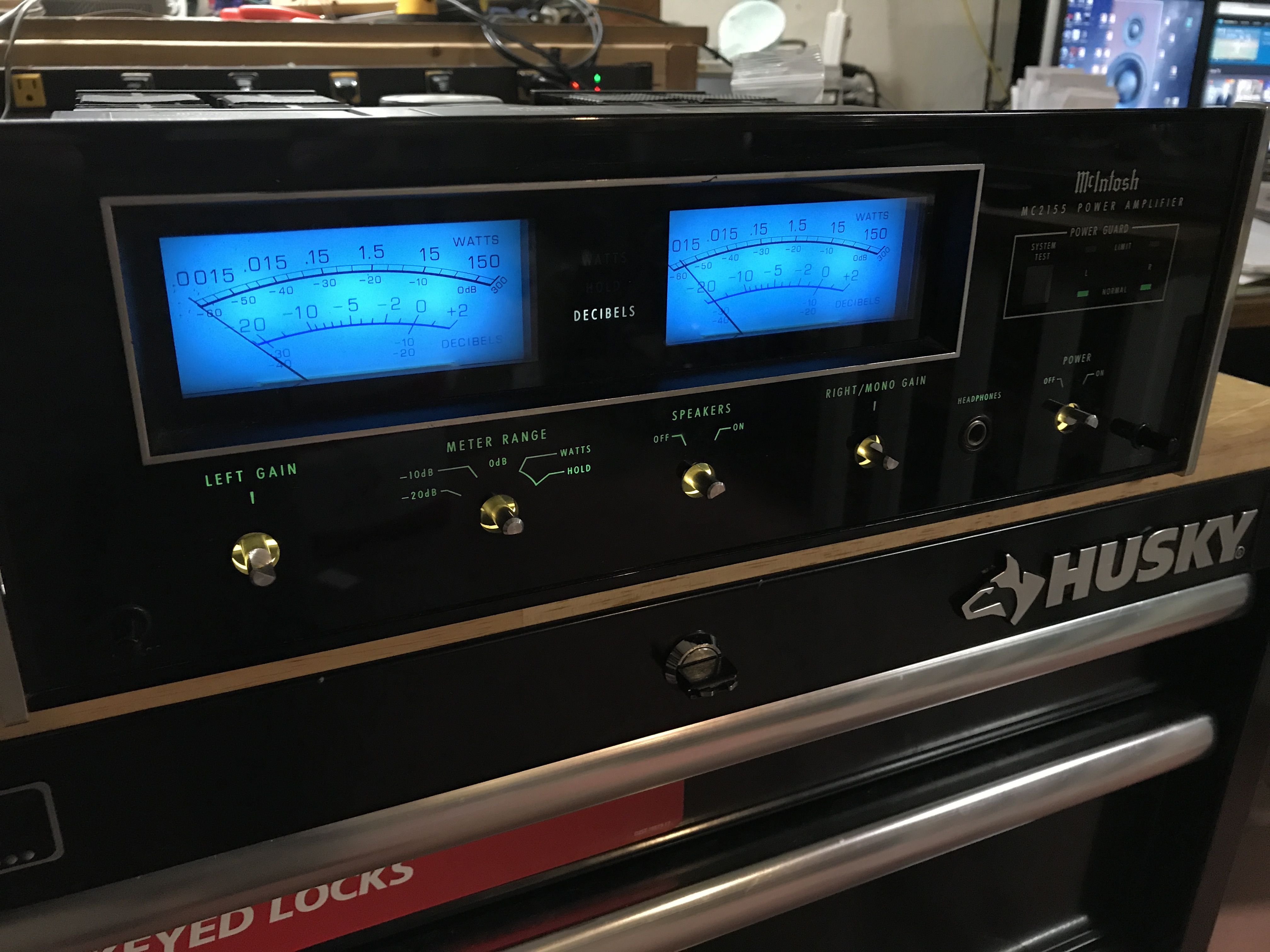 IMG_1311 McIntosh MC2155 Recap and LED conversion
