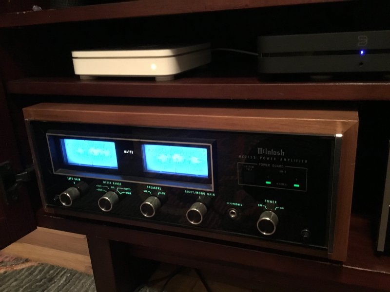 06AE4122-4C34-49A8-8A9A-F61D5BD9AED7 McIntosh MC2155 Recap and LED conversion