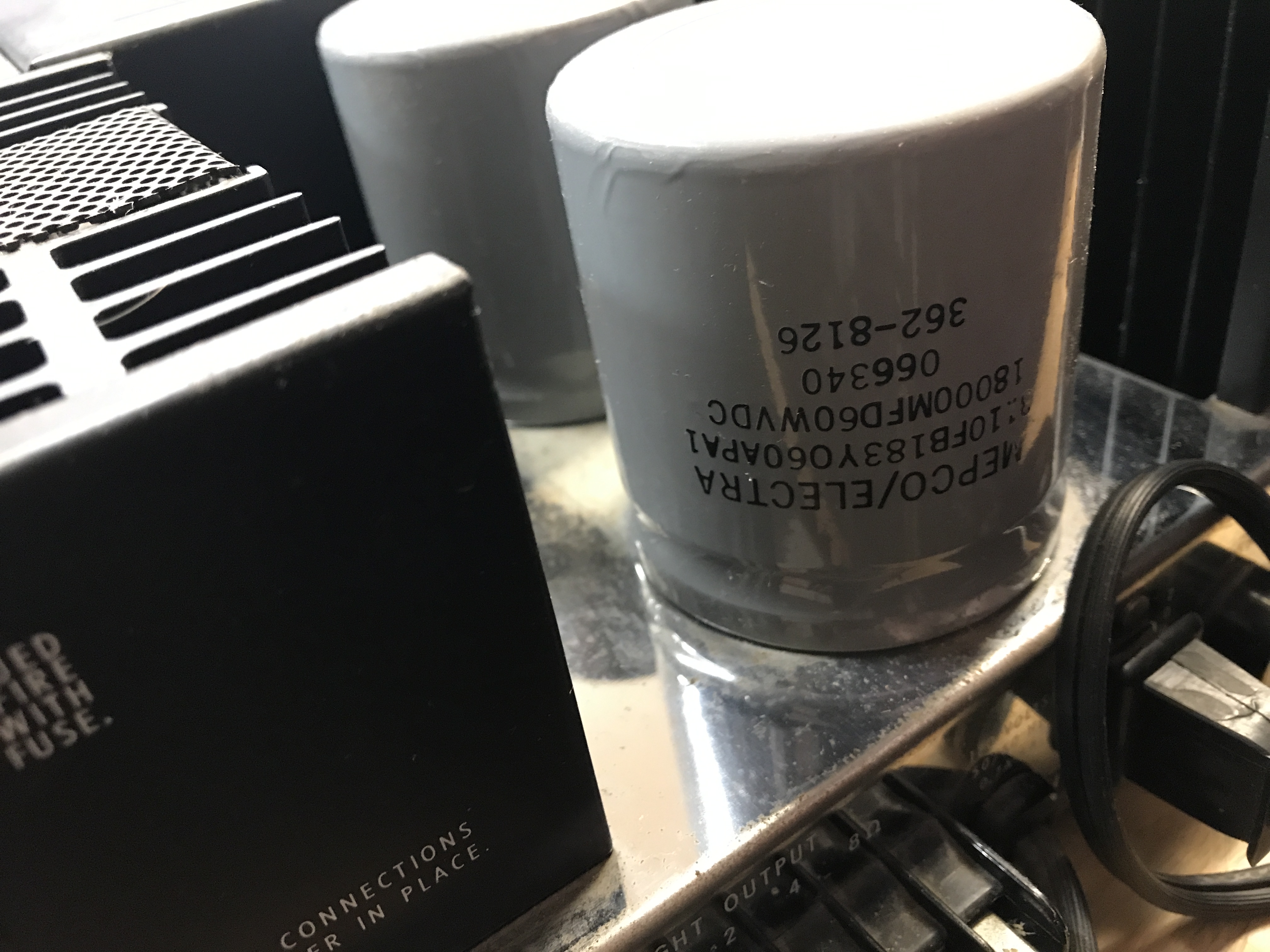 IMG_1208 2 McIntosh MC2155 Recap and LED conversion