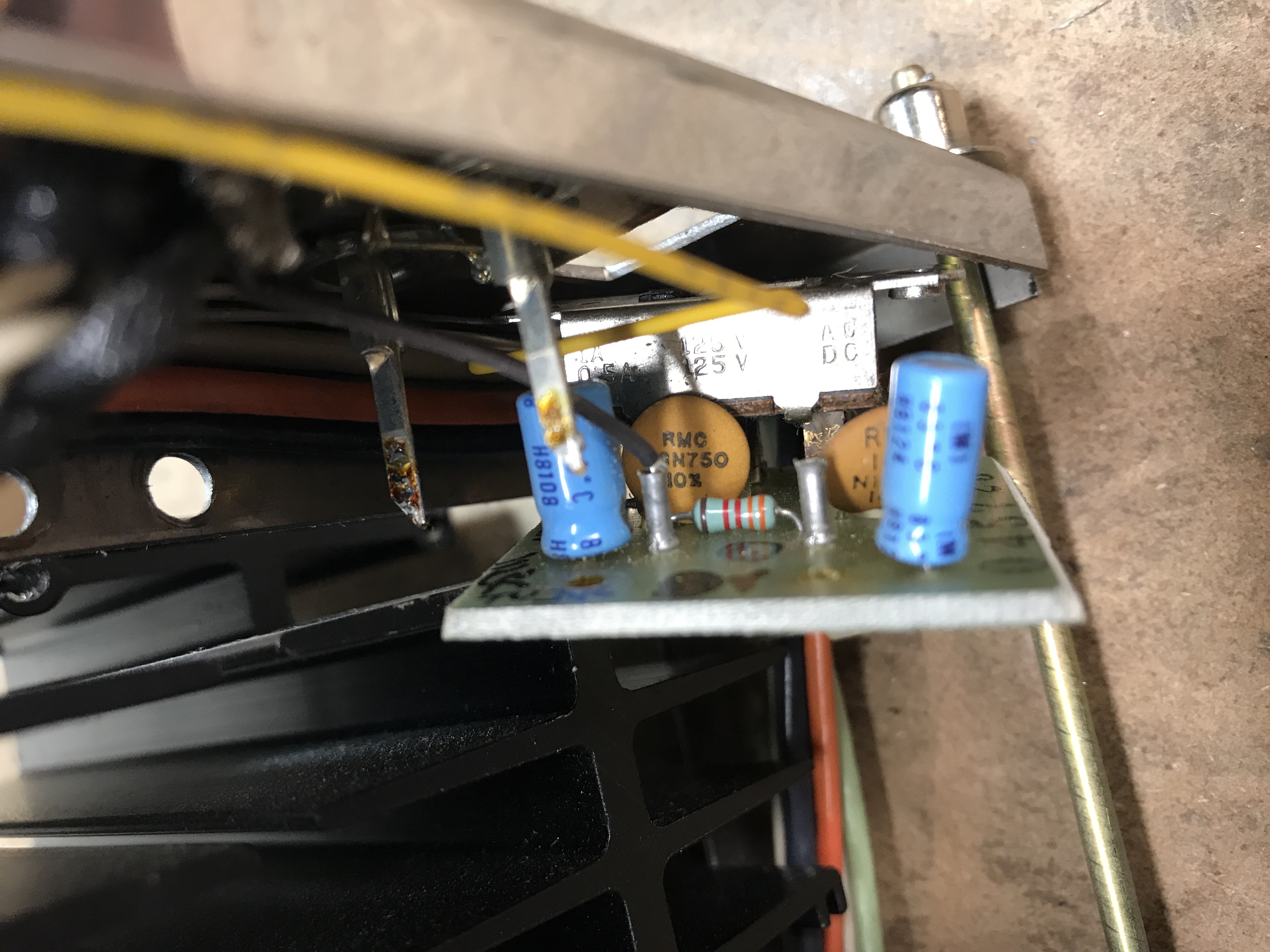 IMG_1224 2 McIntosh MC2155 Recap and LED conversion
