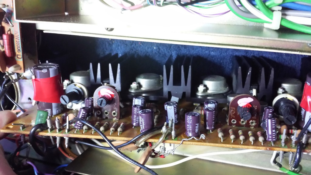 Pioneer SX-626 Amp After