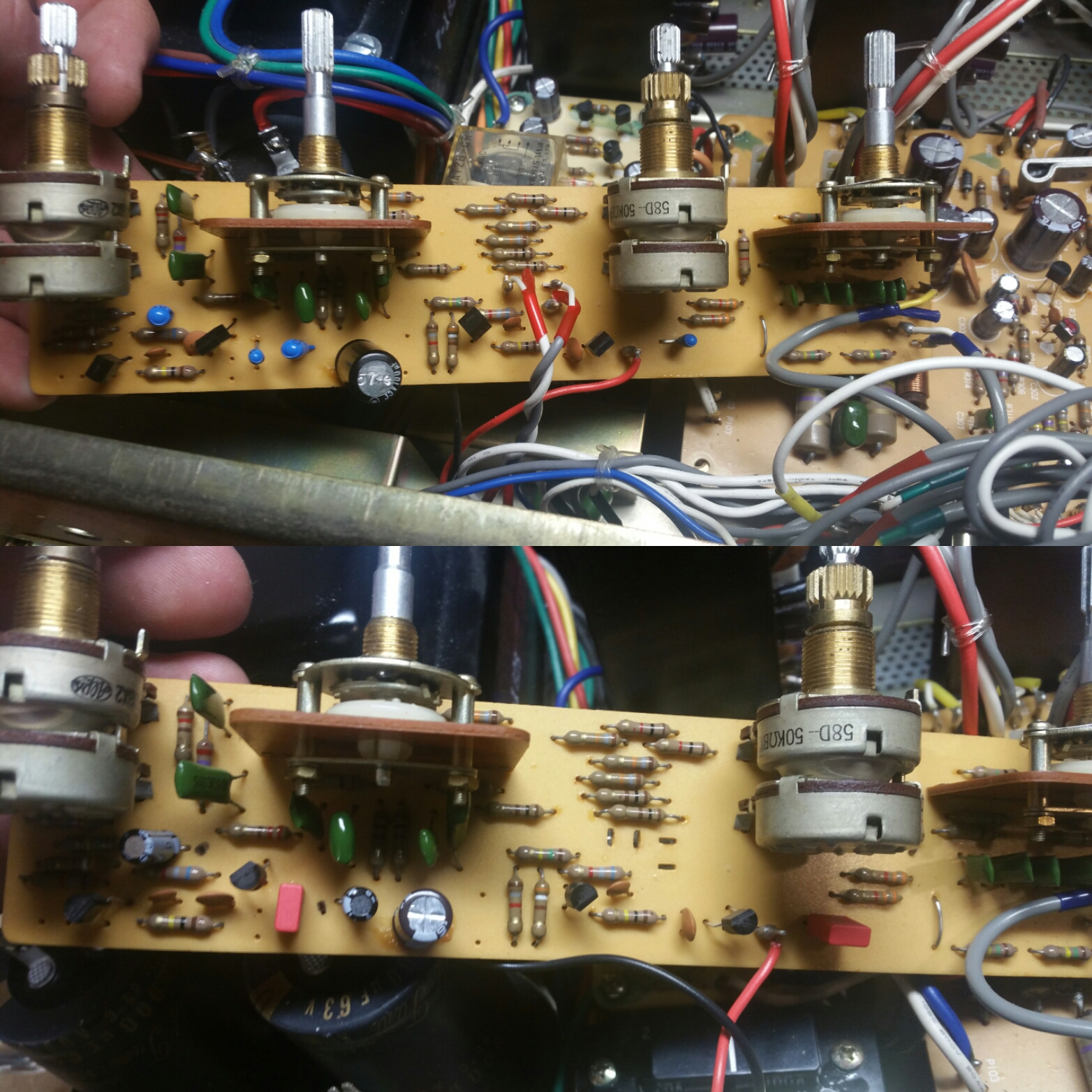 John's Luxman L-507 Integrated Amp Restoration – Hudson Valley HiFi