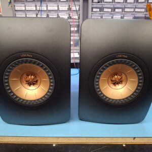 KEF LS50 Meta Speakers – Carbon Black