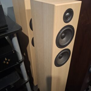 Totem Acoustic Bison Twin Tower Speakers - White Oak (Pair)