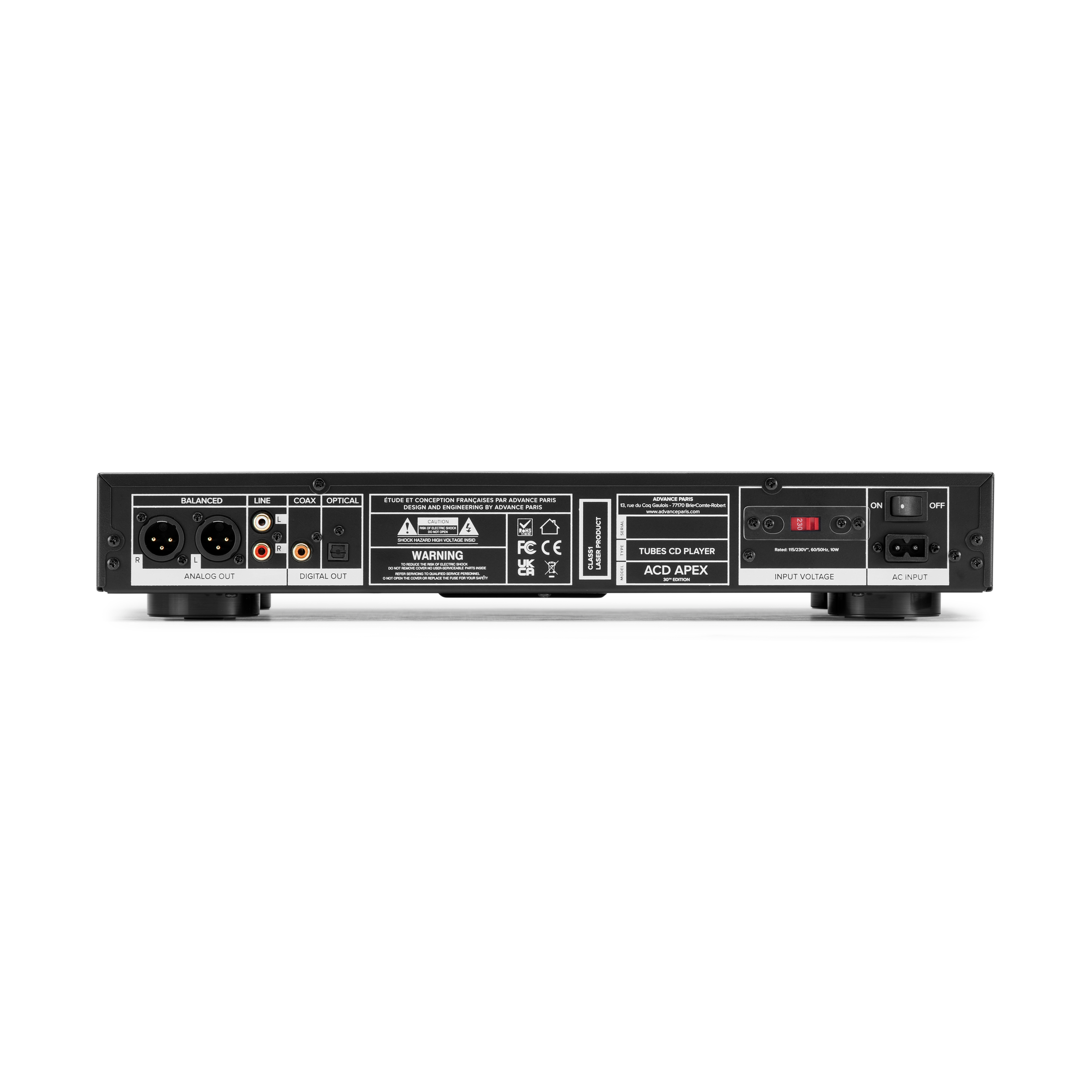 Advance Paris ACD APEX CD Player