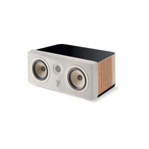 Focal Kanta Center Channel Speaker in Walnut High Gloss with Ivory Mat