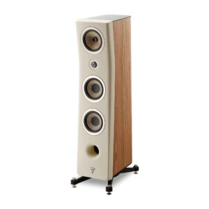 Focal Kanta N°2 Floorstanding Speakers (Pair) in Walnut with Ivory Mat