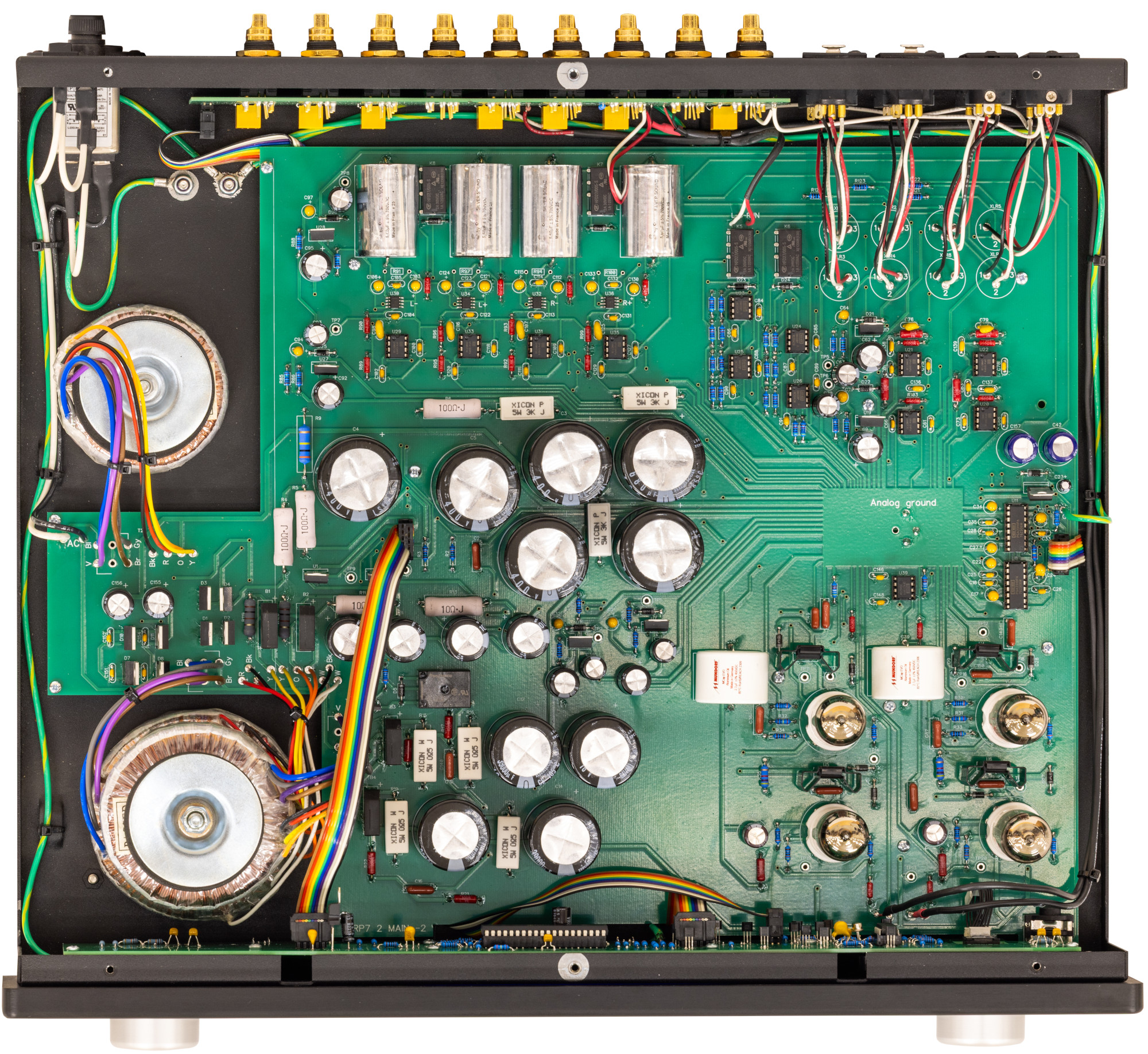 Rogue Audio RP-7 v2 Balanced Tube Preamplifier, interior