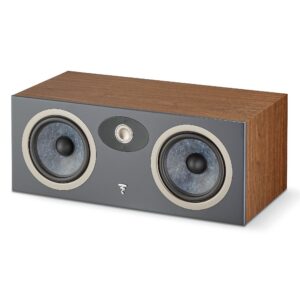 Focal Theva Center Channel Speaker in Dark Wood
