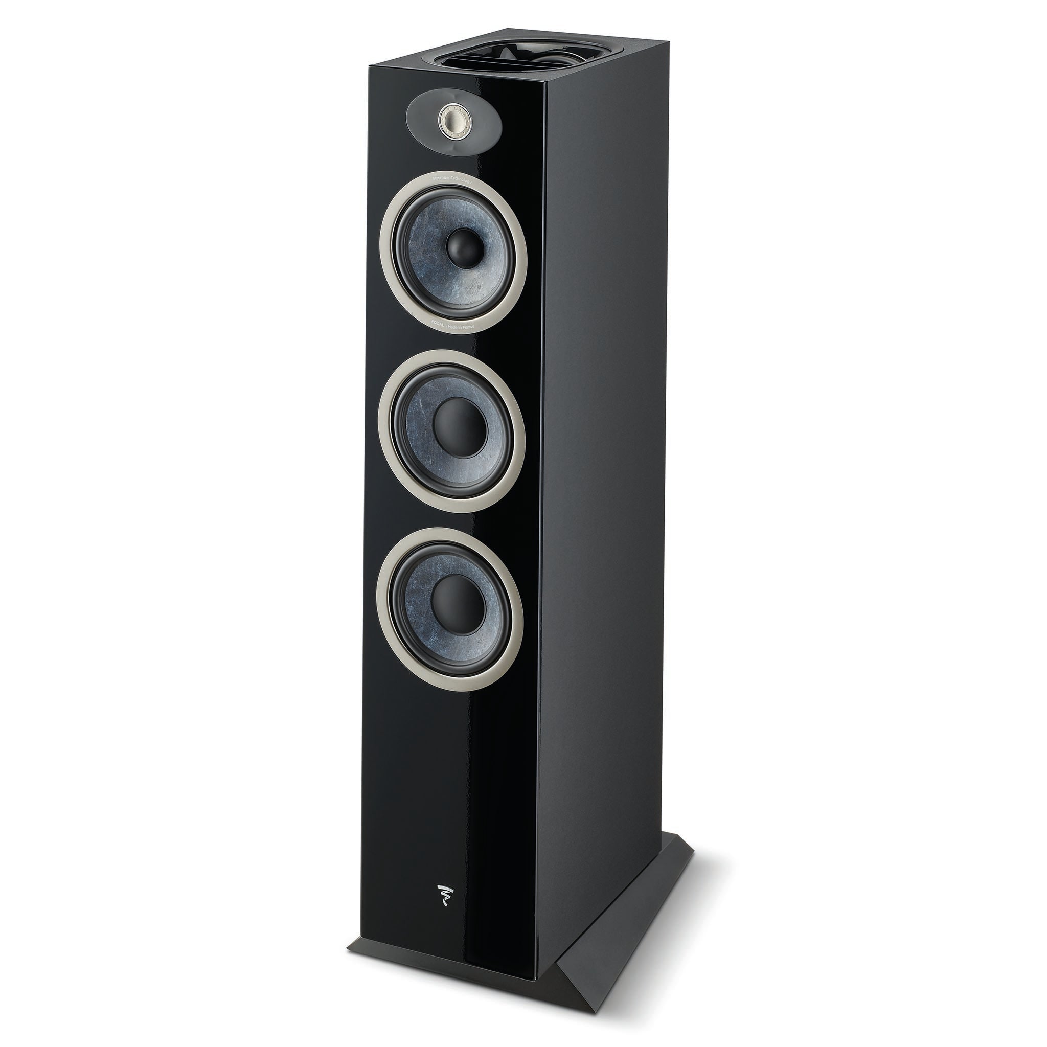 Focal Theva N°3-D Dolby Atmos Floorstanding Speakers (Pair) in Black High Gloss