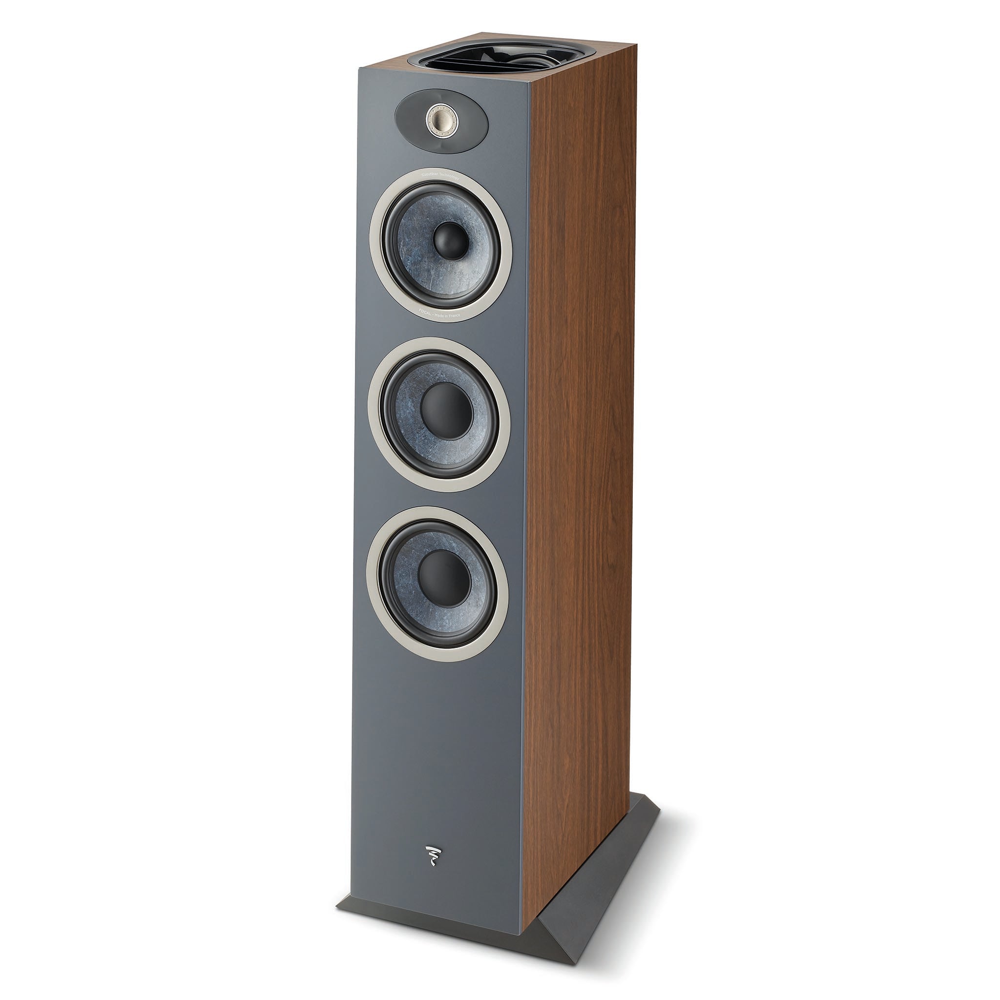 Focal Theva N°3-D Dolby Atmos Floorstanding Speakers (Pair) in Dark Wood