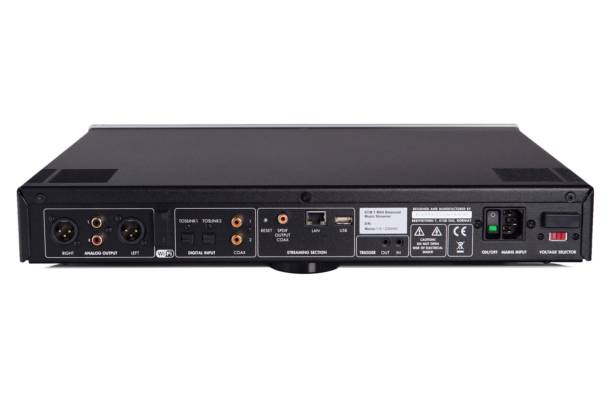 Electrocompaniet ECM 1 MKII DAC and Network Music Player