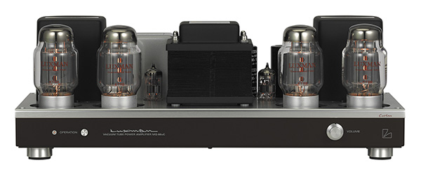 Luxman MQ-88uC Vacuum Tube Stereo Power Amplifier front