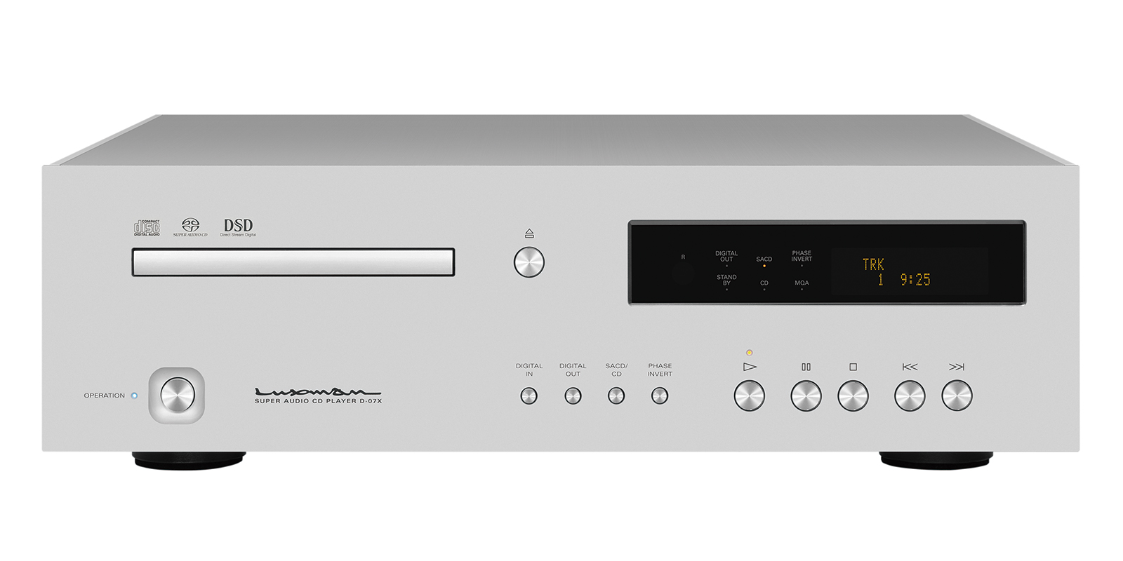 Luxman D-07X SACD Player / DAC front