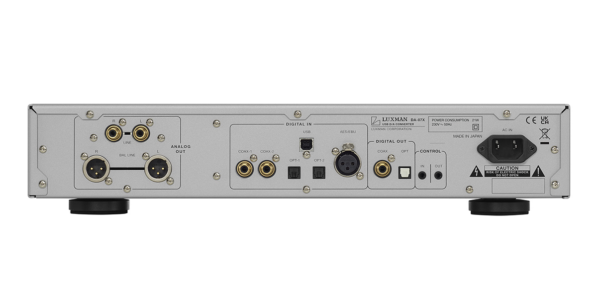 Luxman DA-07X USB DAC second view