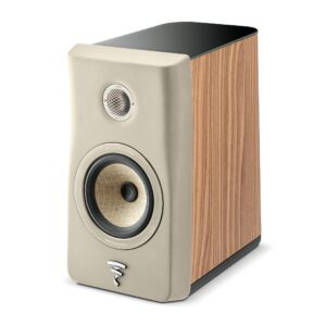 Focal Kanta N°1 Bookshelf Speakers (Pair) in Walnut High Gloss with Ivory Mat