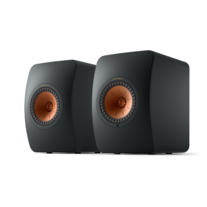 KEF LS50 Wireless II Speakers (Pair) in Carbon Black
