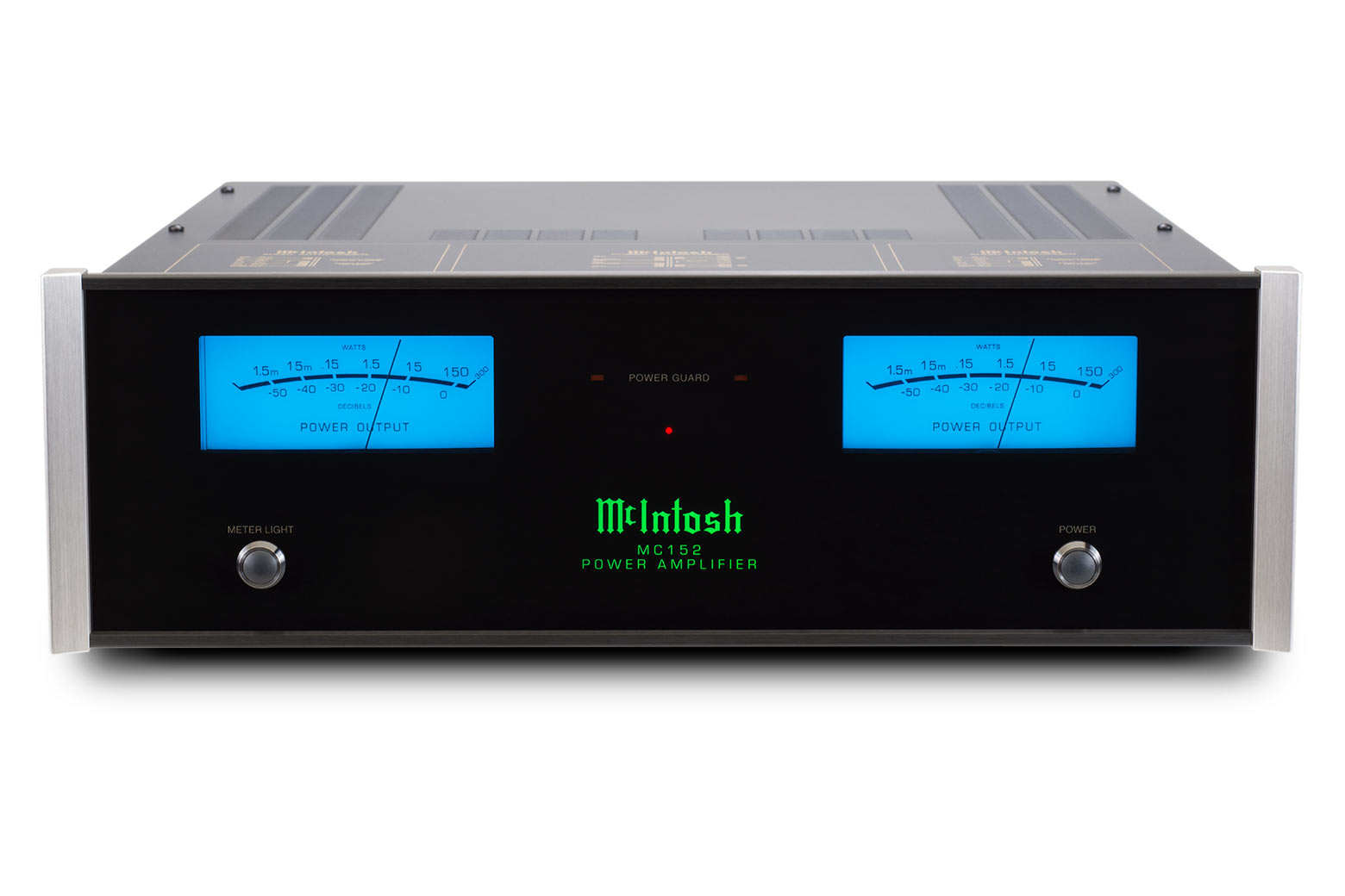 McIntosh MC152 Stereo Power Amplifier front