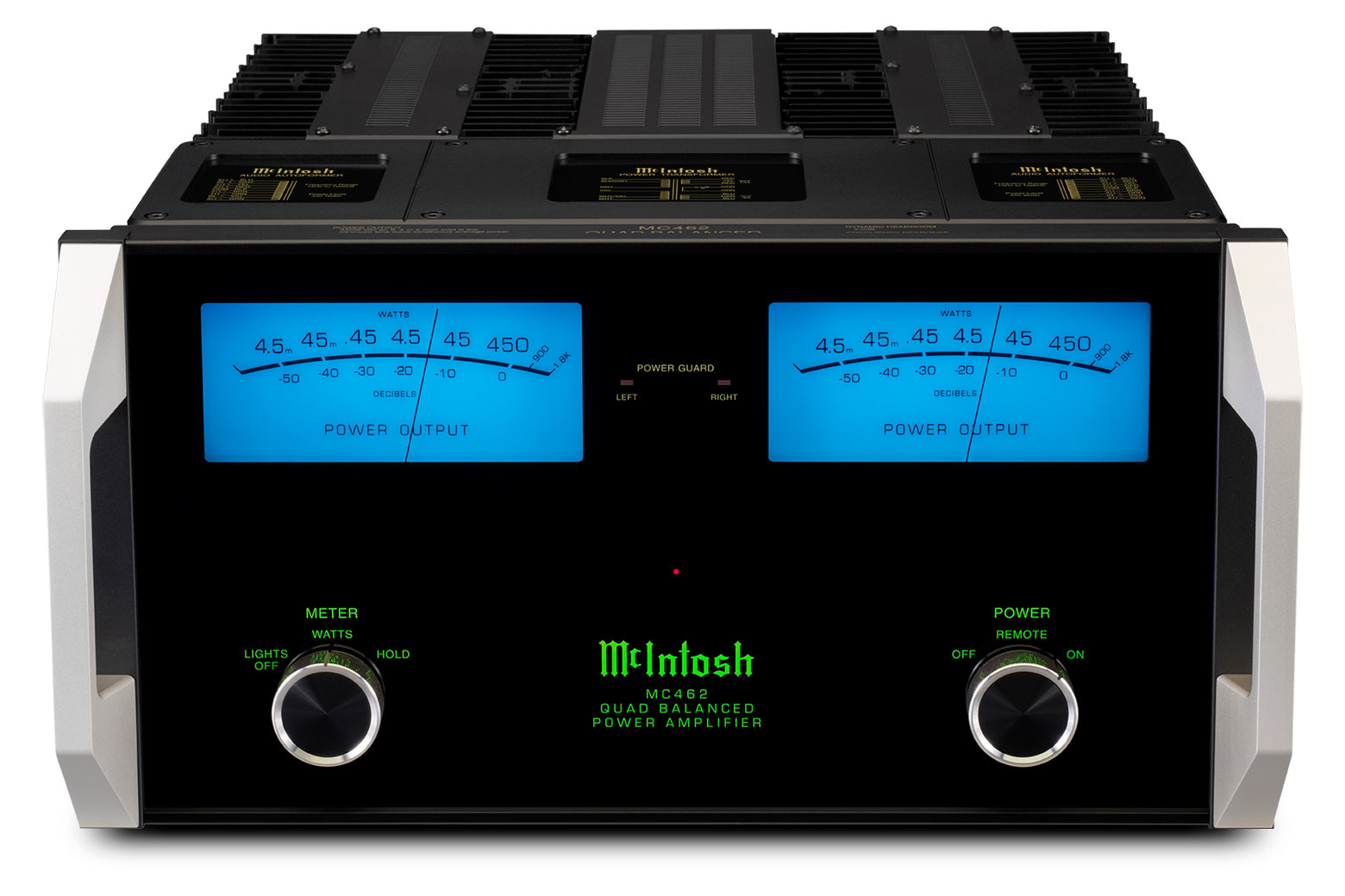 McIntosh MC462 Quad Balanced Stereo Power Amplifier front