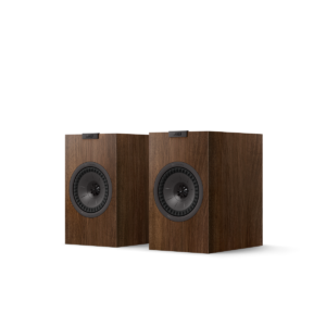 KEF Q1 Meta Bookshelf Speakers (Pair) in Walnut