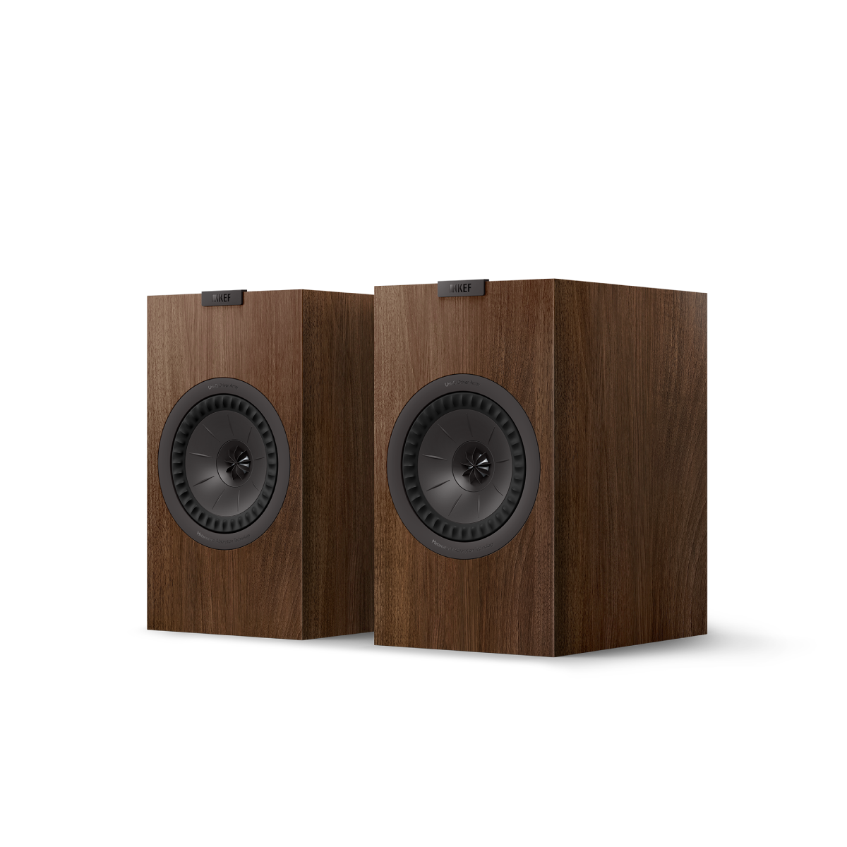 KEF Q3 Meta Bookshelf Speakers (Pair) in Walnut