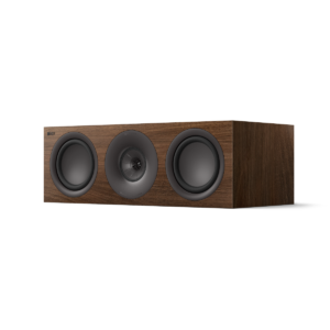 KEF Q6 Meta Center Channel Speaker in Walnut