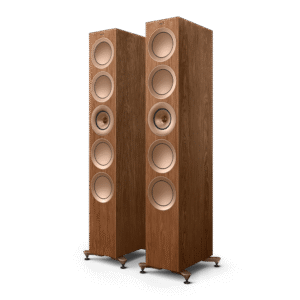 KEF R11 Meta Floorstanding Speakers (Pair) in Walnut
