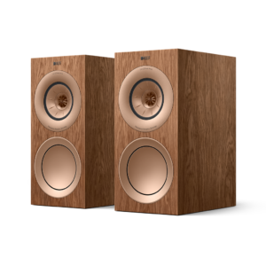 KEF R3 Meta Bookshelf Speakers (Pair) in Walnut